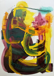 Gazpacho 2024 Acrylic on Paper 22 in x 30 in