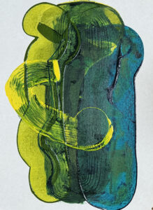 Attachment Three 2024 Acrylic on Paper 22 in x 30 in